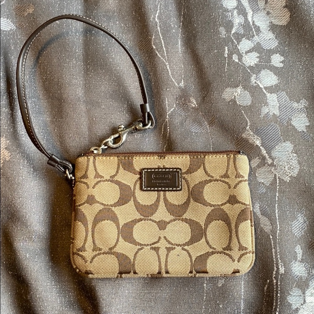 Coach wristlet